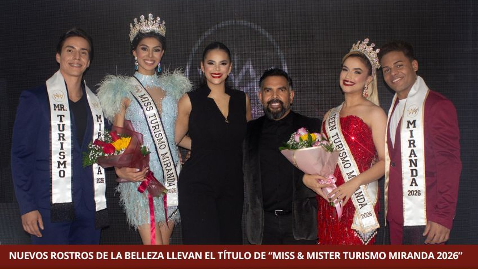 Ganadores de Miss y Mister Turismo Miranda 2026