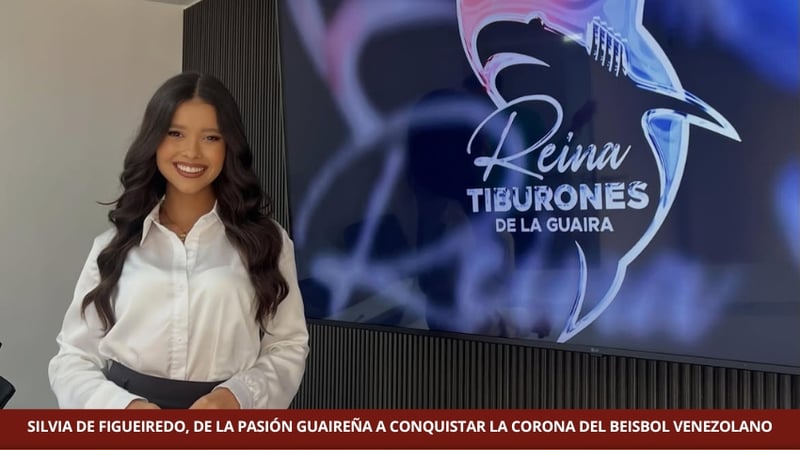 REINA DE TIBURONES: SILVIA DE FIGUEIREDO, DE LA PASIÓN GUAIREÑA A CONQUISTAR LA CORONA DEL BEISBOL VENEZOLANO