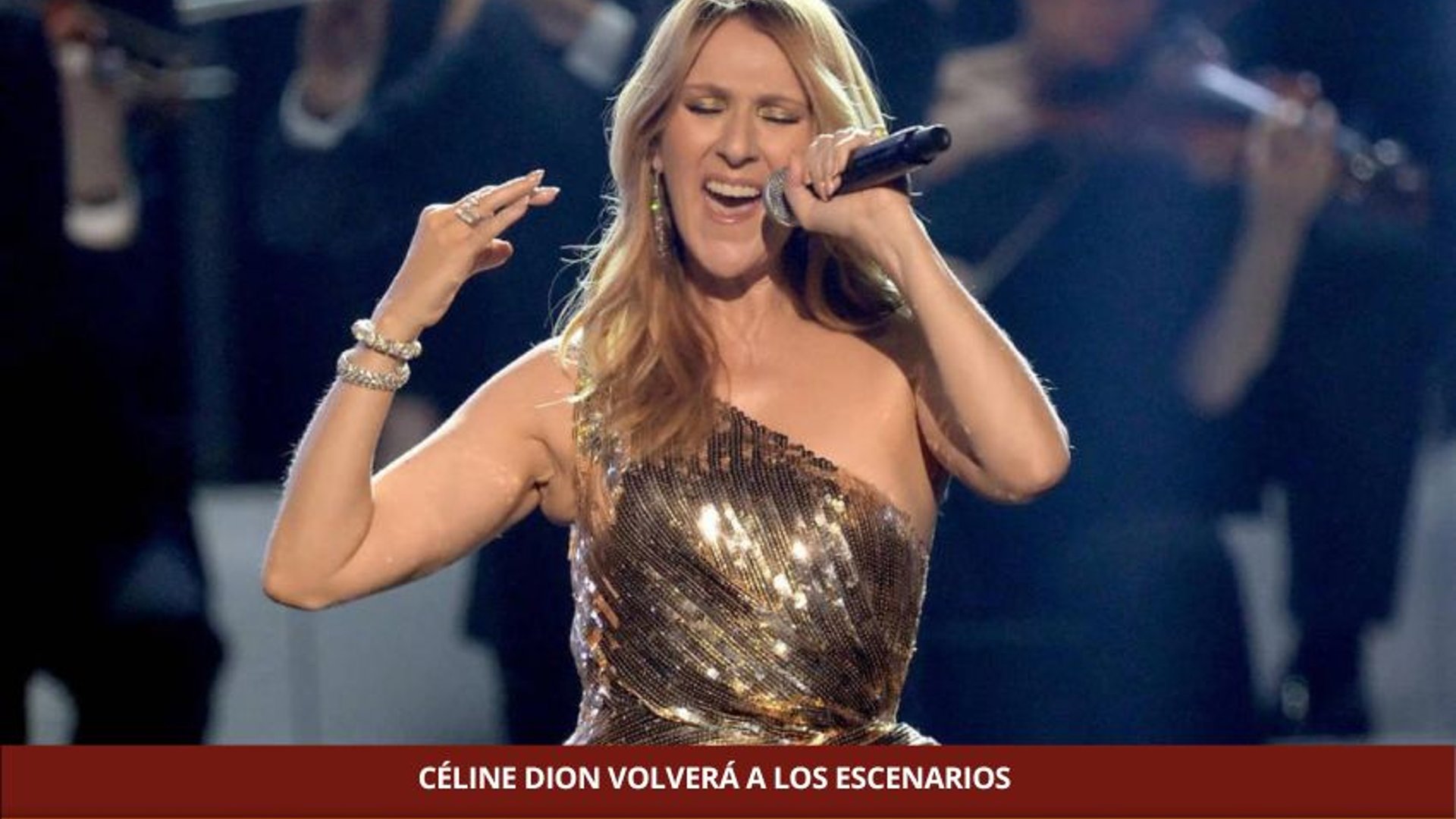 Celine Dion en los escenacios
